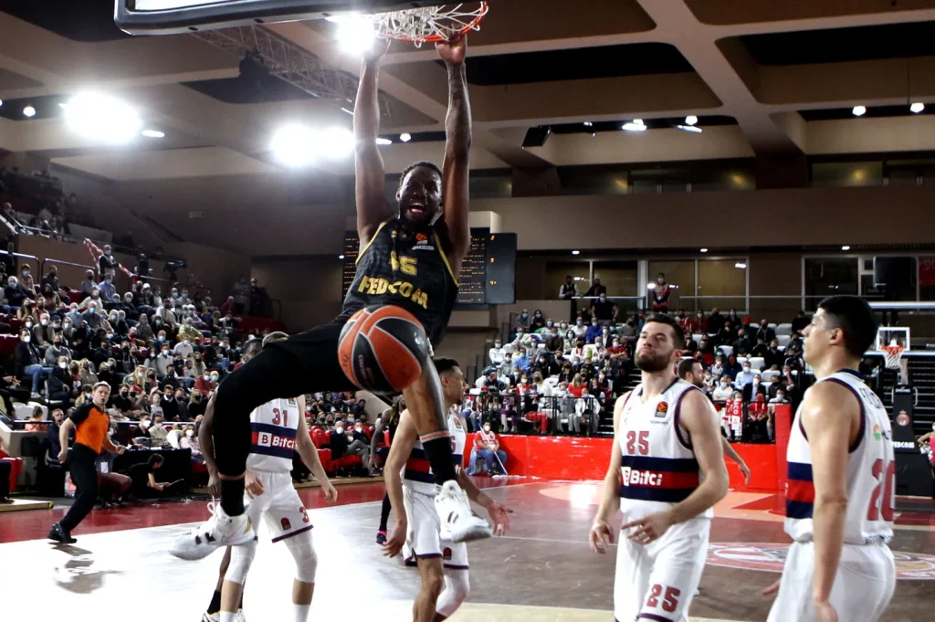 AS Monaco Basket Baskonia EuroLeague round 32