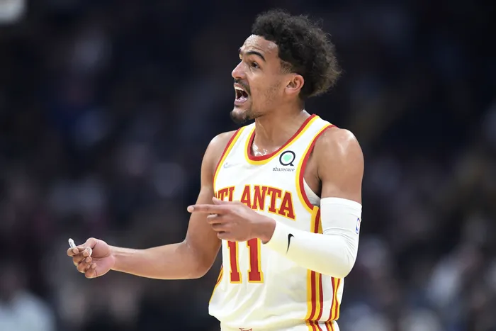 Trae Young Hawks Cavaliers