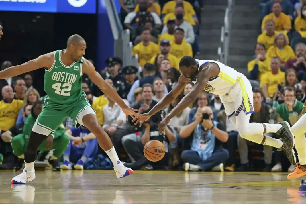 Draymond Green Al Horford Celtics Warriors NBA Finals