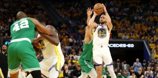Stephen Curry Celtics Warriors NBA Finals