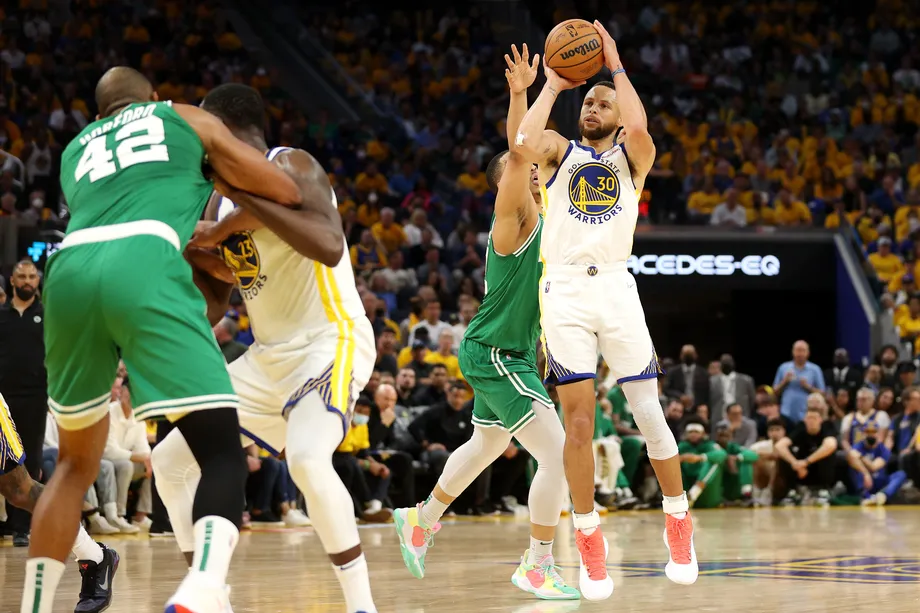 Stephen Curry Celtics Warriors NBA Finals