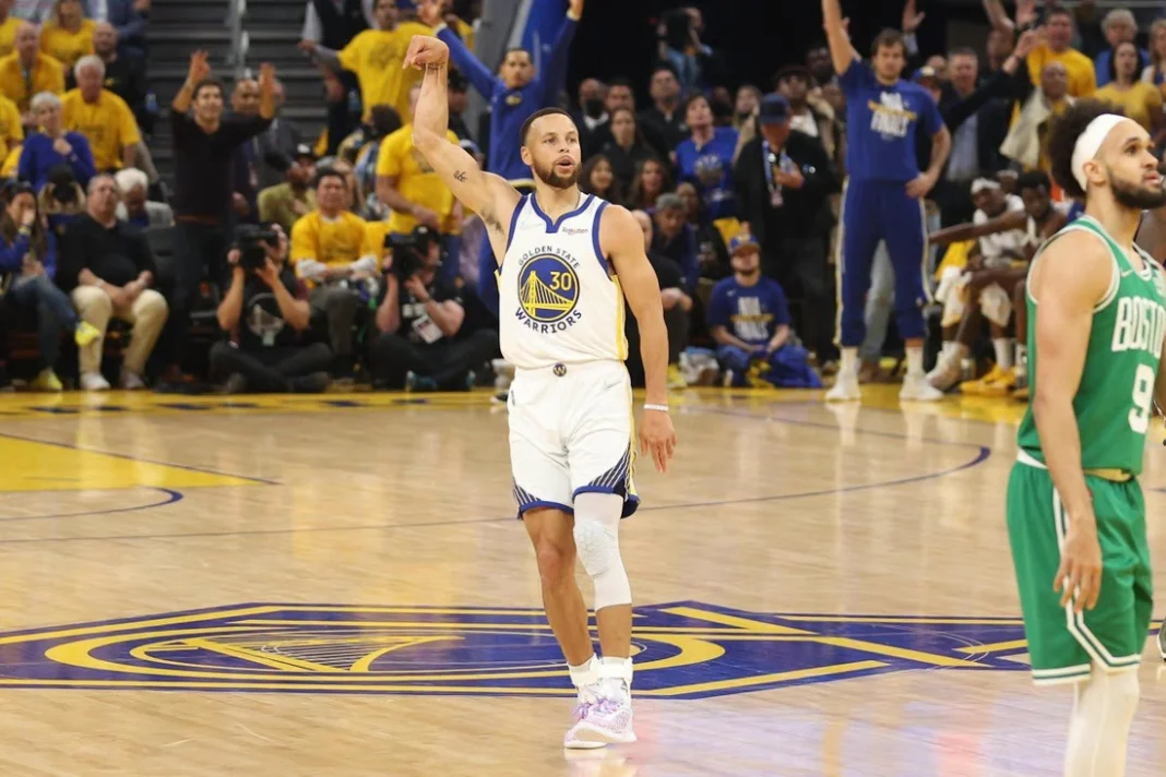 Stephen Curry-Warriors-2022 NBA Finals vs Celtics