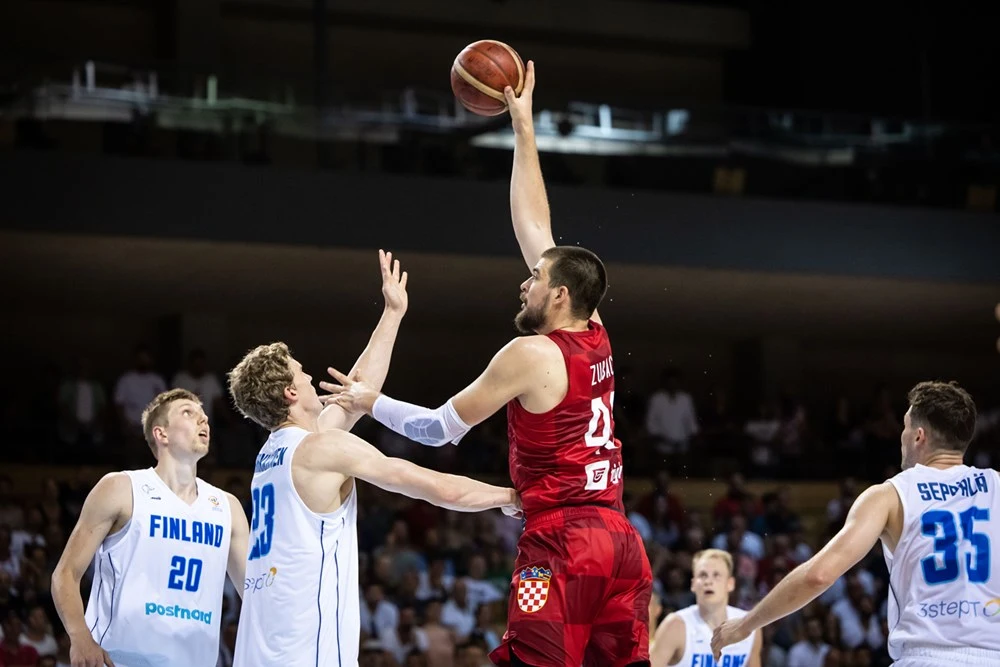 Ivica Zubac Croatia Basketball World Cup Qualifiers