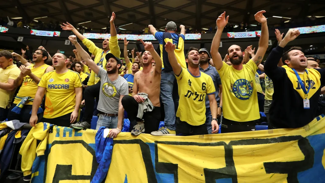Maccabi Tel-Aviv fans EuroLeague