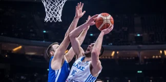 Kostas Papanikolaou Greece Czech Republic EuroBasket