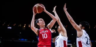 Team USA-vs-Korea- FIBA Women's Basketballl World Cup