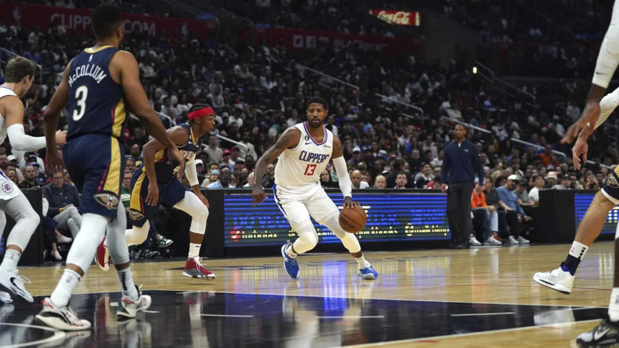 Paul George Clippers Pelicans