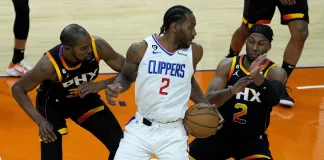 Kawhi Leonard Suns Clippers - NBA