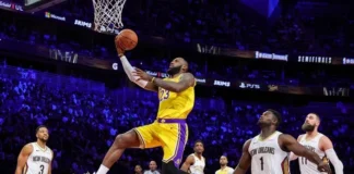 LeBron James vs the Pelicans - The Pacers and Lakers advance to NBA Cup final