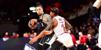 Daniel Hackett - Olympiacos - EuroLeague round 15- Virtus Bologna