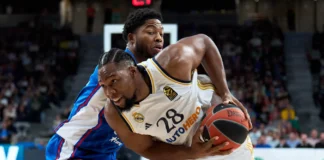 Real Madrid EuroLeague Basketball - Guerschon Yabusele -Baskonia EuroLeague Round 25